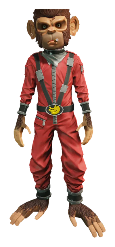 Pogo The Space Monkey