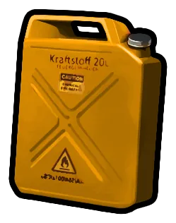 Hazardous Jerry Can